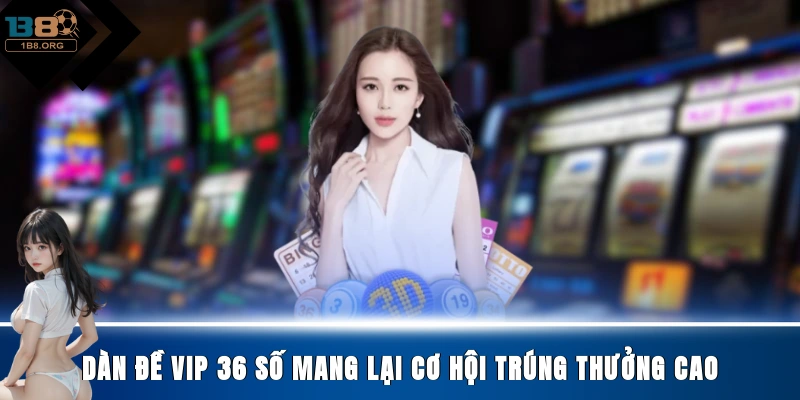 Dàn đề VIP 36 mang lại cơ hội trúng thưởng cao